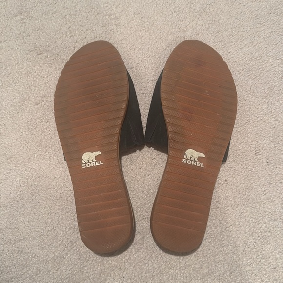 Sorel Black Sandals - Picture 3 of 4